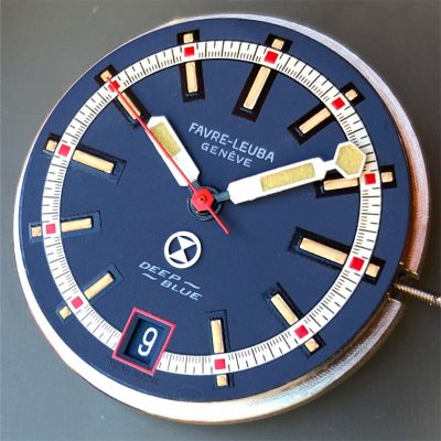 Favre-Leuba Deep Blue Diver 59863 from 1960's