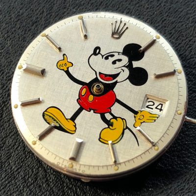 Rolex datejust piepan mickey mouse dial 1601