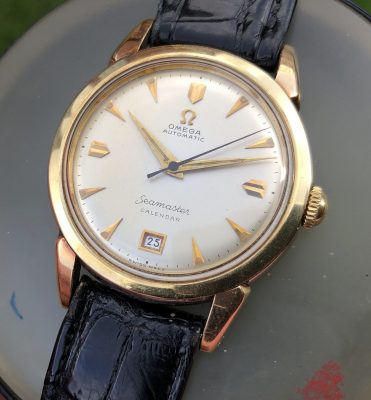 Omega Seamaster Calendar Gold cap from 1950's