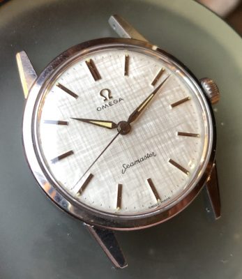 Omega Seamaster Linen dial from 1961