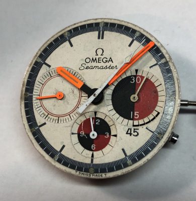Omega Seamaster soccer timer roulette from 1969