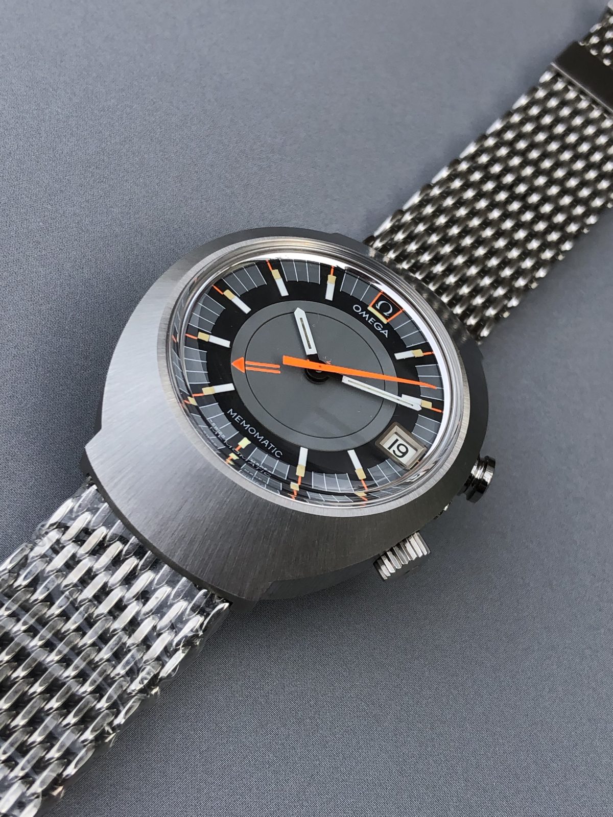 Nos Vintage Omega Seamaster Memomatic Alarm 166.071 From 1970#Exceptional - Image 2