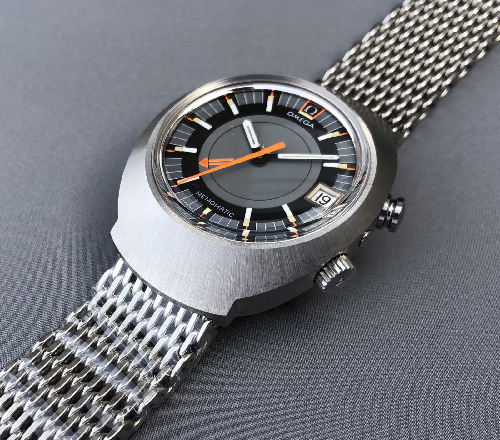 Nos Vintage Omega Seamaster Memomatic Alarm 166.071 From 1970#Exceptional - Image 11